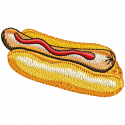 Foods And Sweets Embroidery Design 3